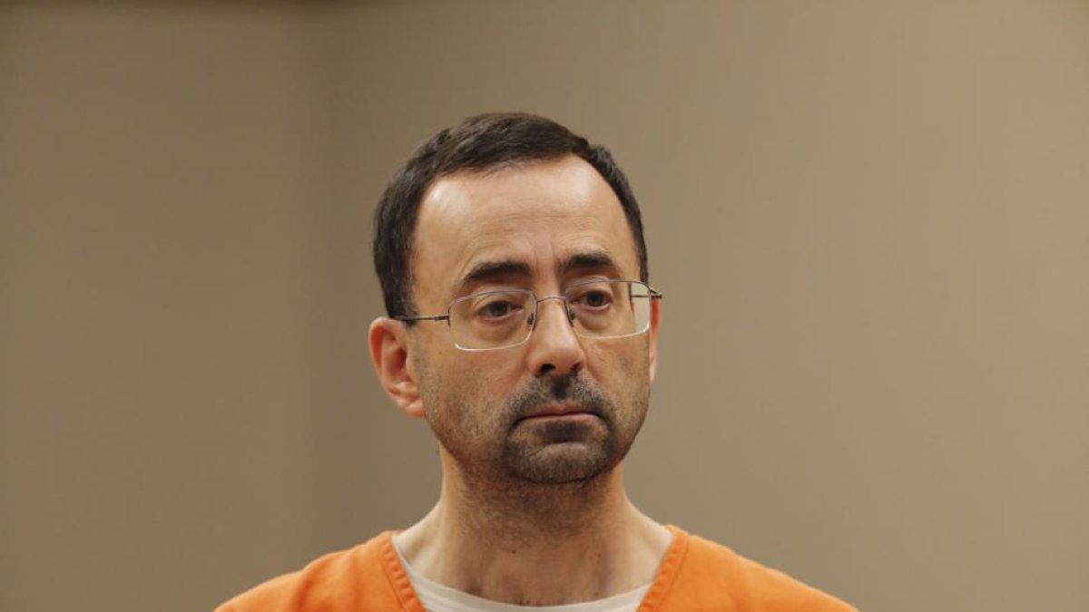 Larry Nassar, durante el juicio.-PAUL SANCYA (AP)