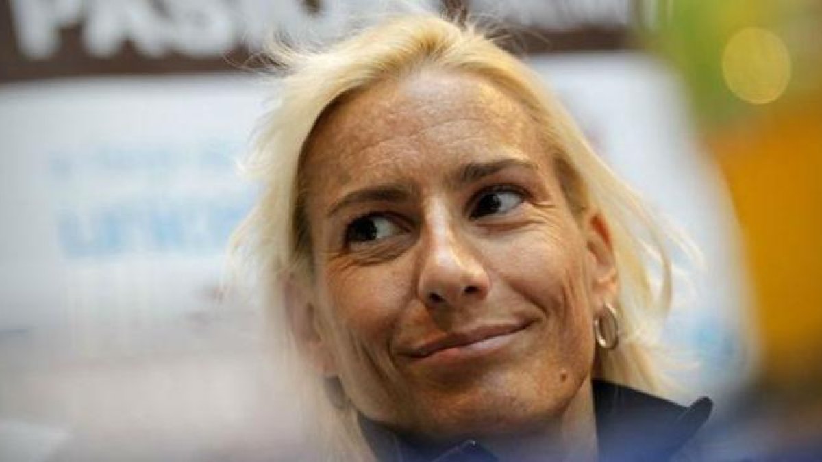 La exatleta palentina defiende su inocencia tras ser sancionada por el TAS.-JOSÉ LUIS ROCA