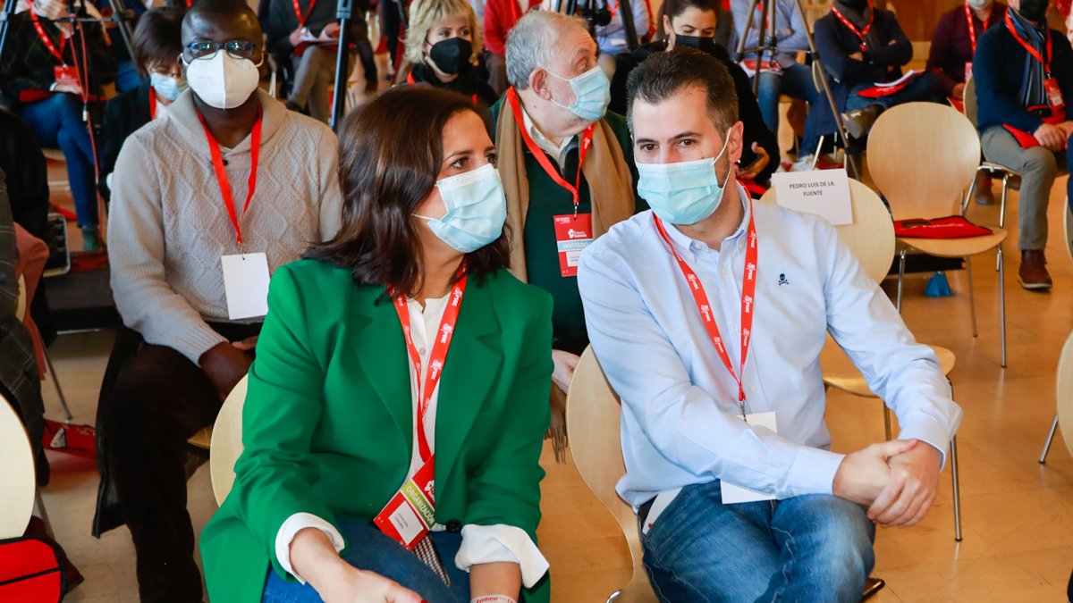 Luis Tudanca en el reciente congreso del PSOE de Burgos.