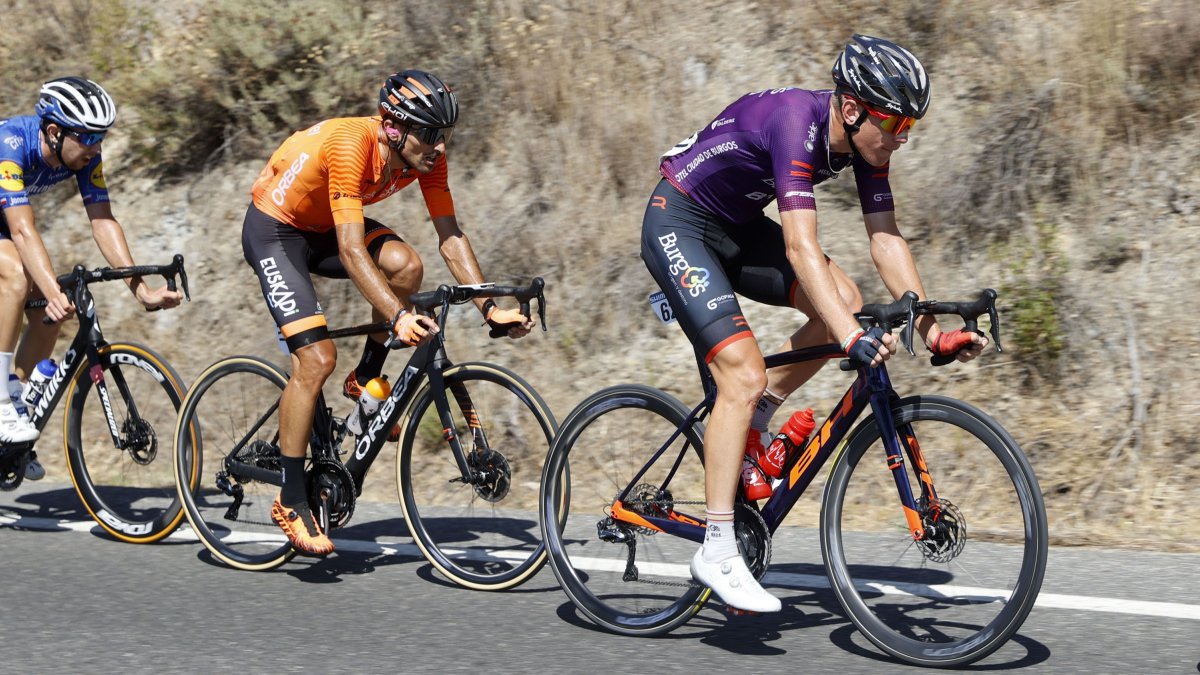 El conjunto burgalés cierra el segundo tercio de la ronda con tres fugas y la sensación de haber podido estar muy cerca del triunfo en Pico Villuercas. PHOTOGOMEZ