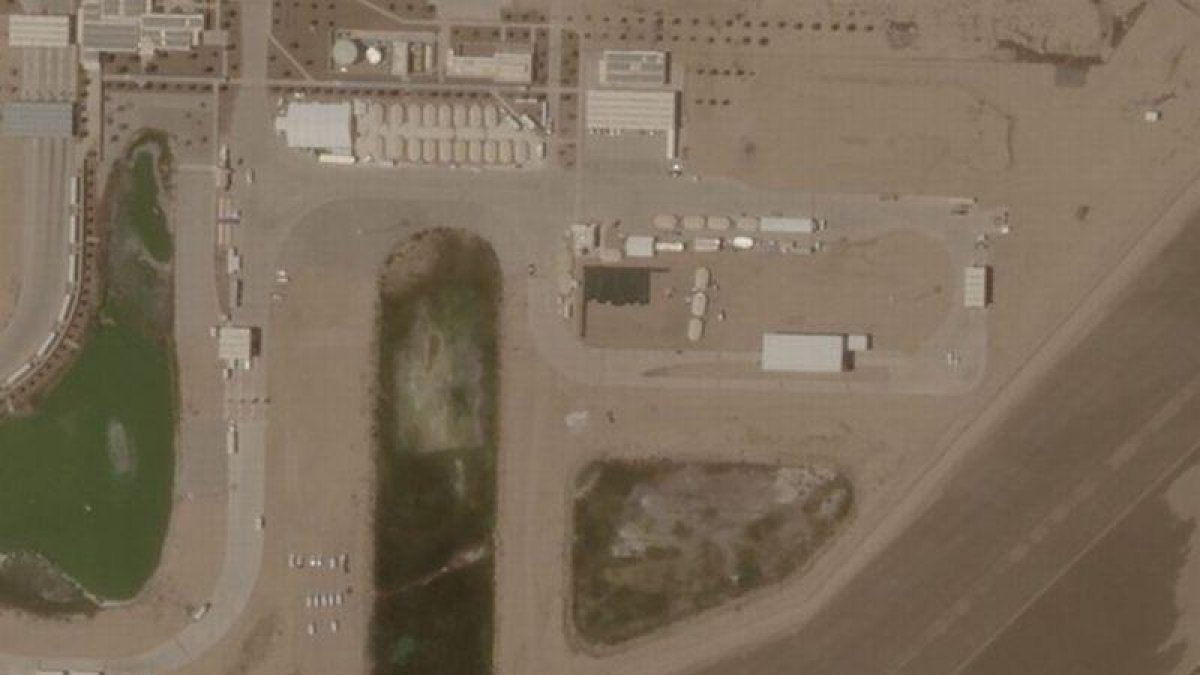 Human Rights Watch (HRW) reveló el crecimiento de las instalaciones del centro de detención de menores inmigrantes de Tornillo (Texas, EE.UU.).-HUMAN RIGHTS WATCH