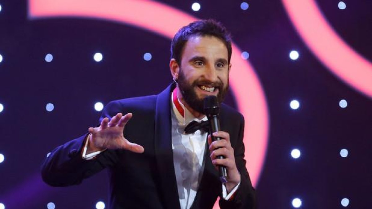 El actor y humorista Dani Rovira, durante la gala de los Goya.-EFE