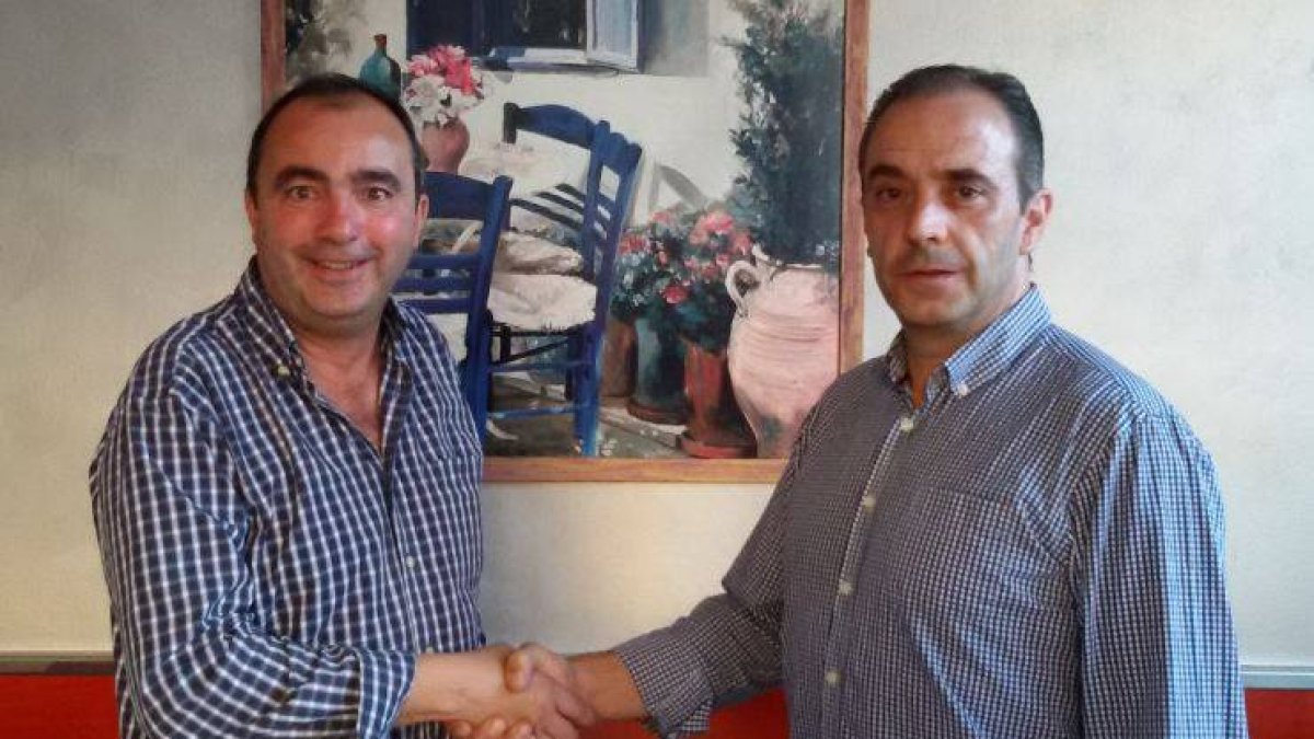 Roberto Pérez Paniego y Fernando Sáez.-