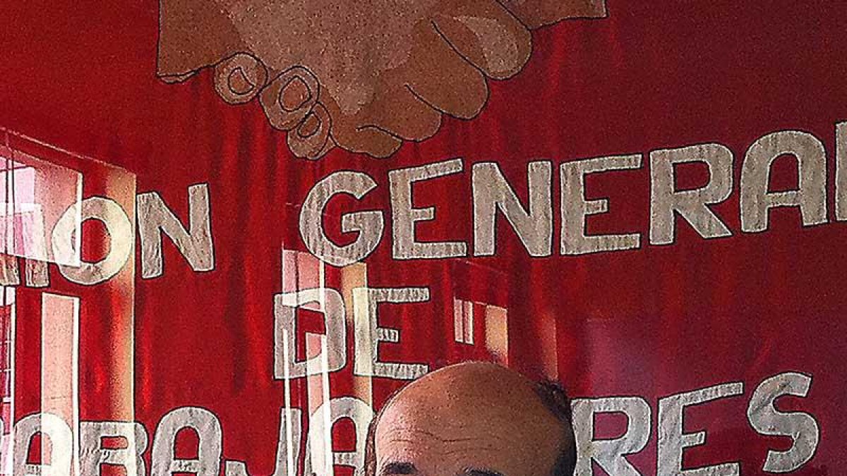 García dejó de ser secretario general de la sección sindical de la FeSP- UGT.-L. V.