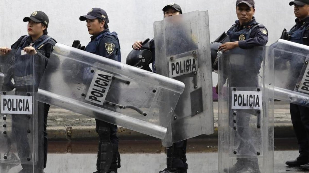 Policías en México-AP / REBECCA BLACKWELL
