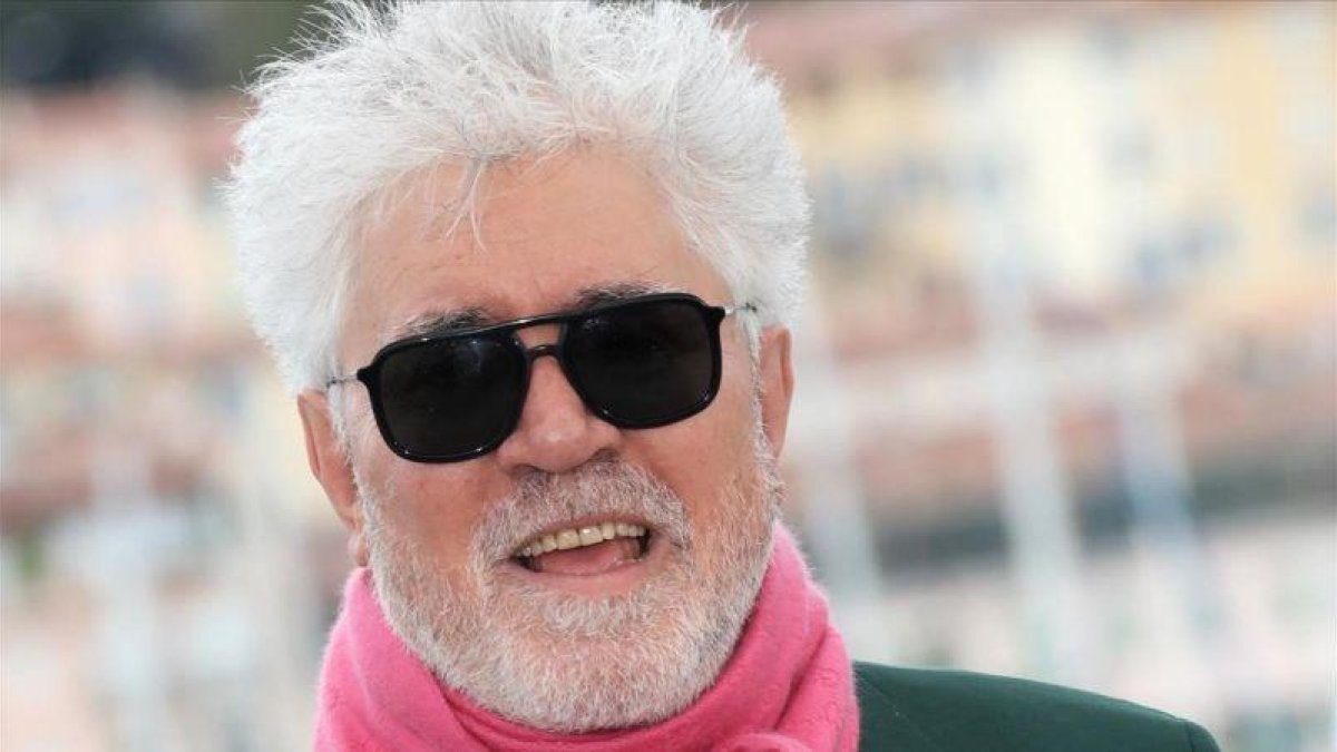 Pedro Almodóvar, en Cannes, la semana pasada.-TONY BARSON