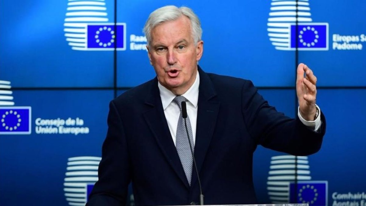El negociador jefe de la UE, Michel Barnier.-EMMANUEL DUNAND