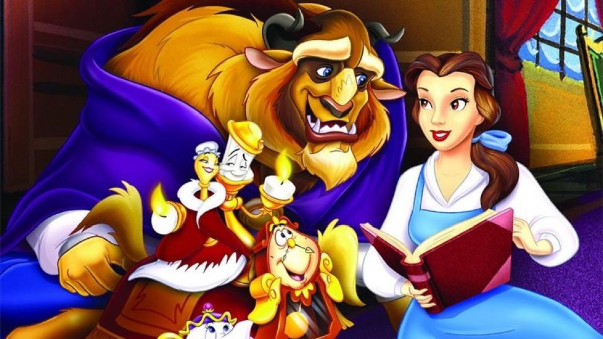 Imagen promocional de la película de animación de Disney 'La Bella y la Bestia'.-