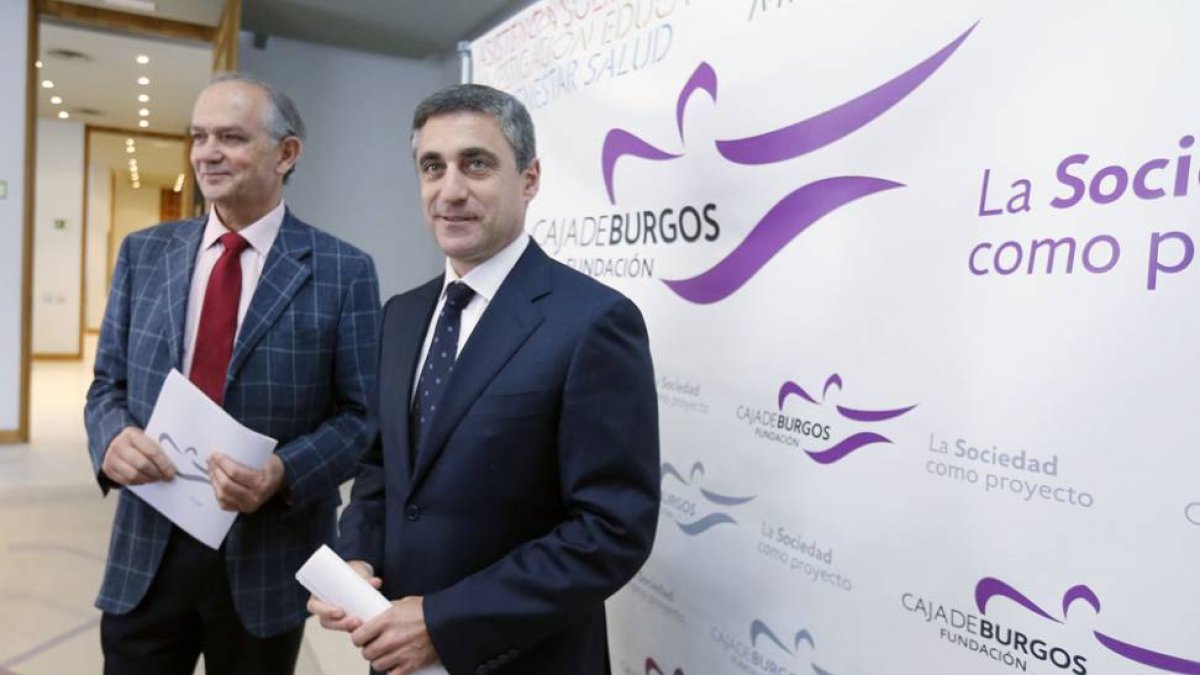 José María Leal y Rafael Barbero se encargaron de la presentación de la memoria.-RAÚL G. OCHOA