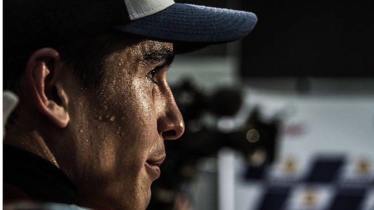 El piloto de MotoGP Marc Márquez.-MIRCO LAZZARI