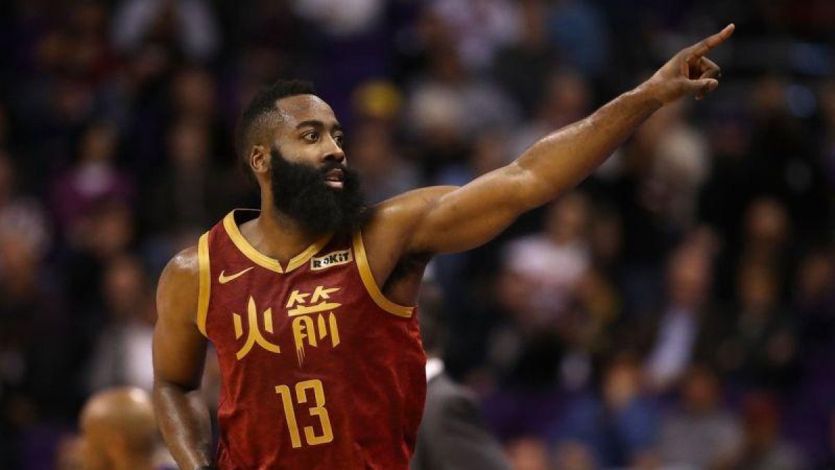 James Harden, durante su último partido.-GETTY IMAGES NORTH AMERICA
