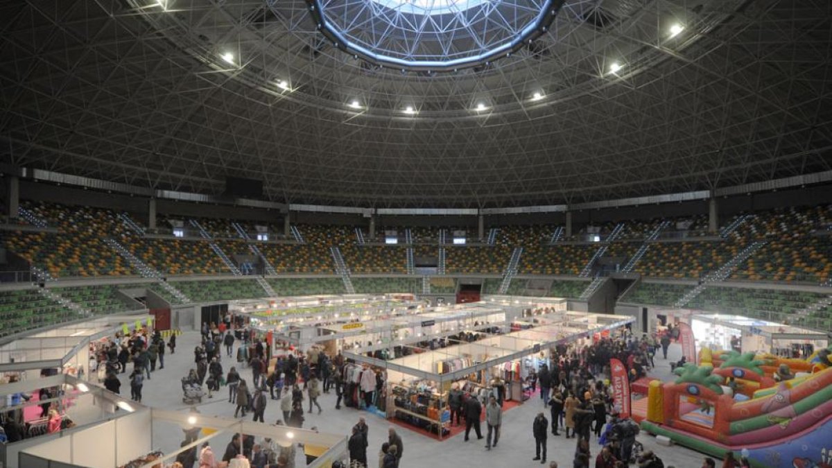 Imagen de archivo de la cita comercial en el Coliseum que el año pasó superó las 20.000 visitas.-ECB