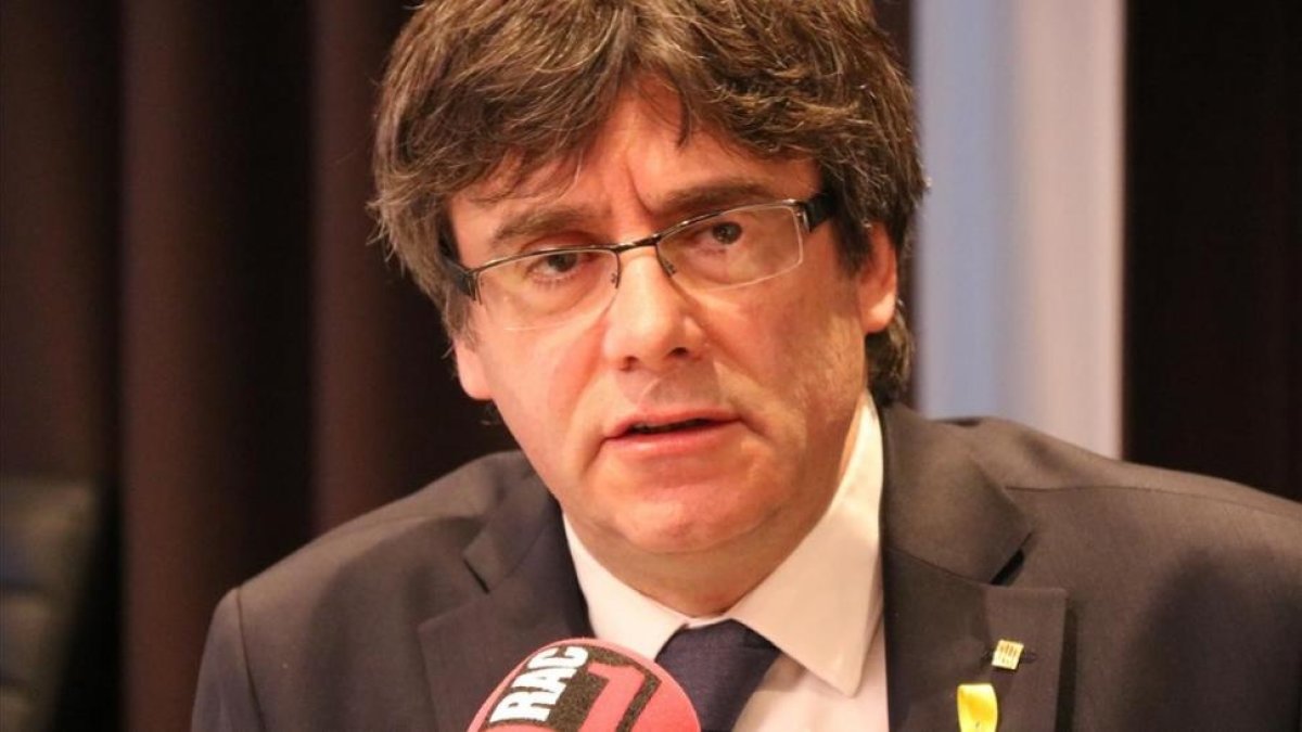 Carles Puigdemont.-/ BLANCA BLAY