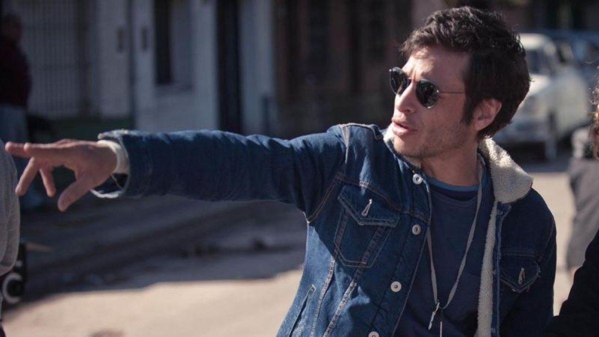 Luis Ortega, en el rodaje de El ángel-MARCOS LUDEVID