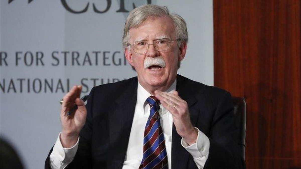 El exasesor de Seguridad Nacional de EEUU John Bolton, en una imagen de archivo.-PABLO MARTINEZ MOSIVAIS (AP)