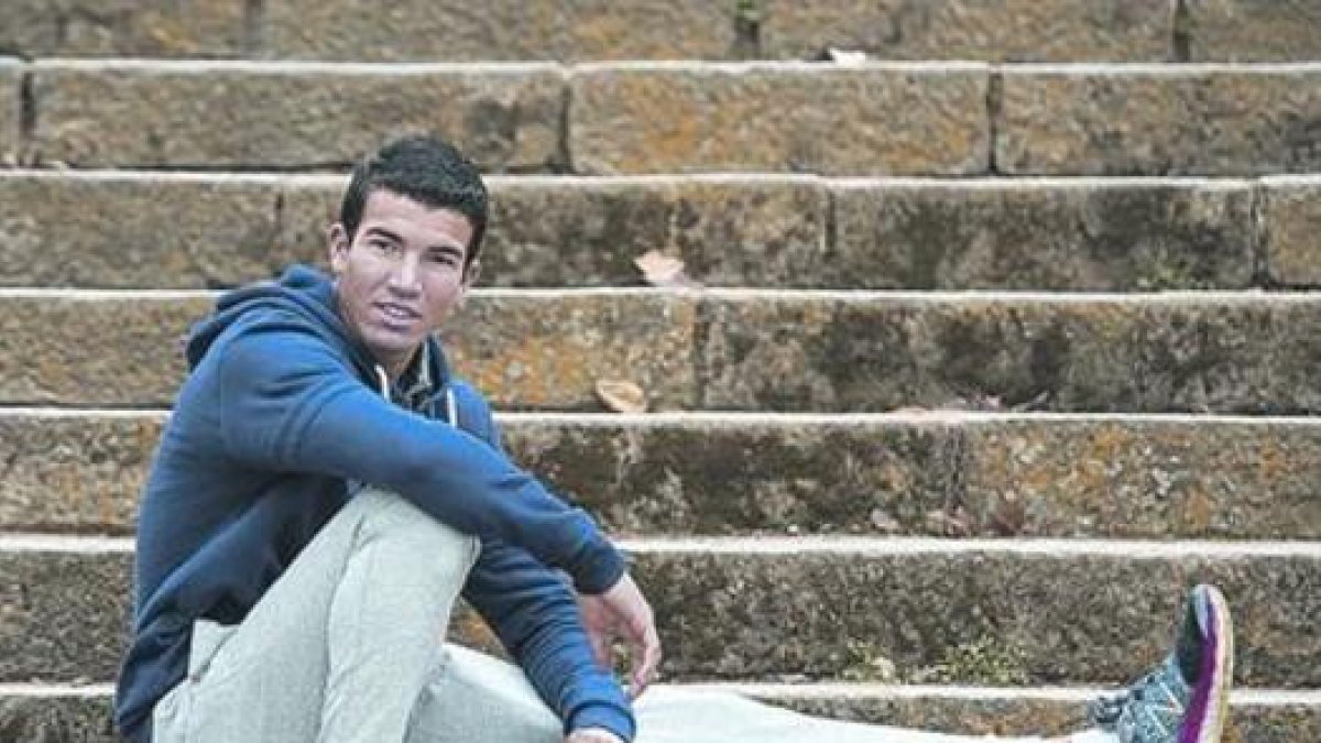 Adel Mechaal, el pasado mes de febrero.-JORDI COTRINA