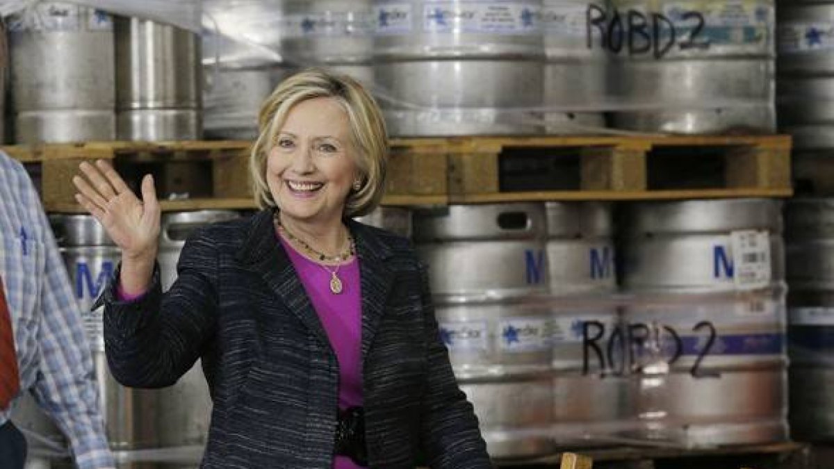Hillary Clinton, durante un acto de campaña en New Hampshire, el pasado viernes.-Foto: REUTERS / BRIAN SNYDER