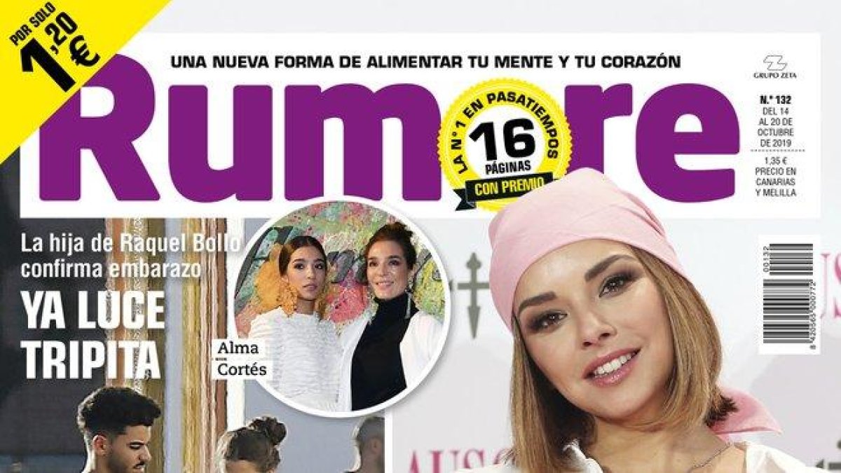 Chenoa, en la portada de ’Rumore’.-
