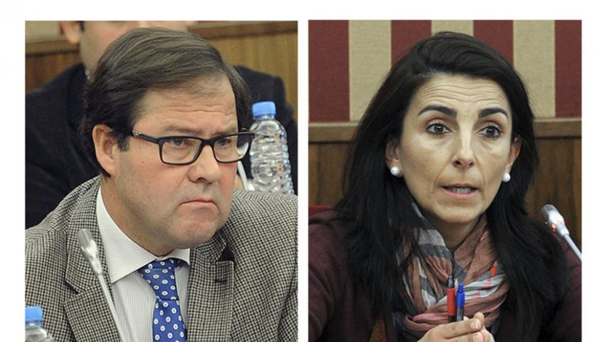 Salvador de Foronda y Gloria Bañeres.-ISRAEL L. MURILLO