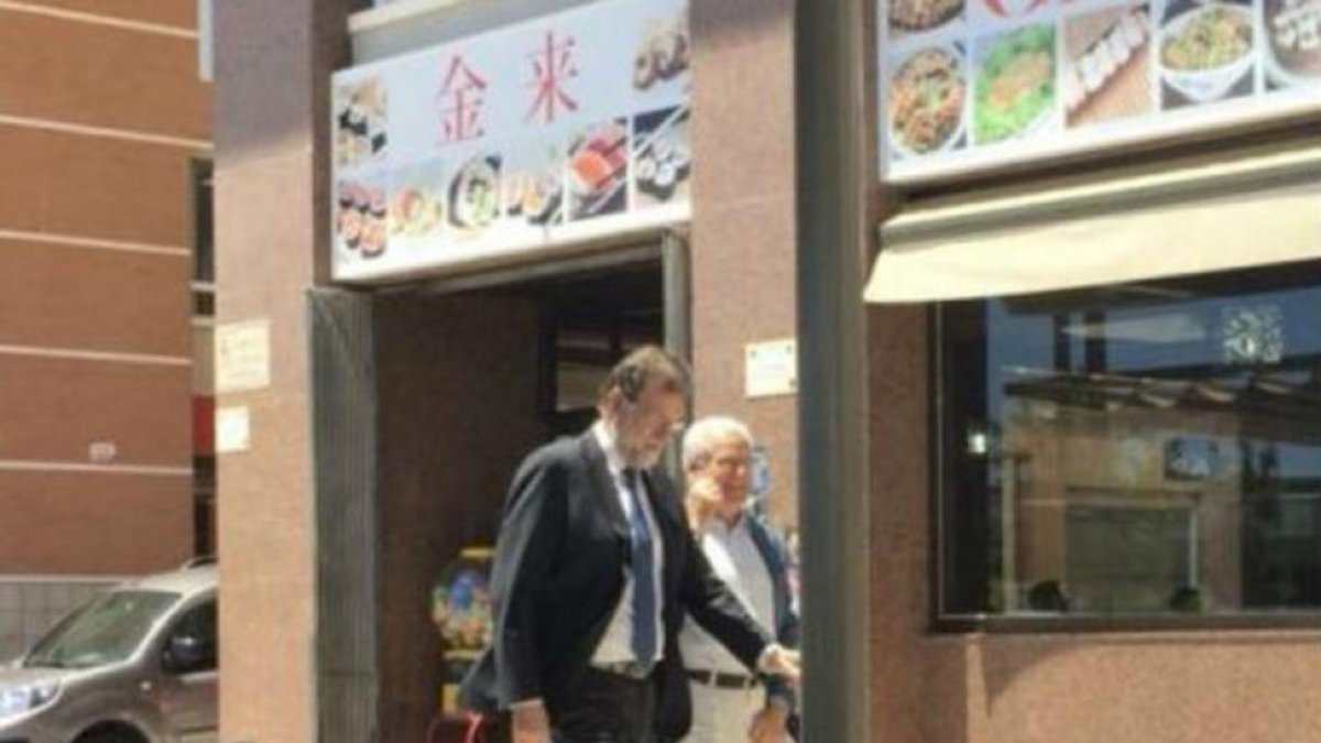 Rajoy, en Santa Pola.-CADENA SER