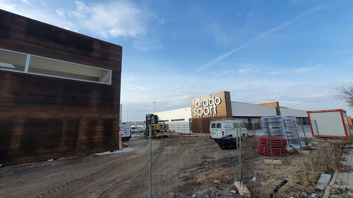 La futura piscina de Prado Sport abrirá en primavera. L. V.