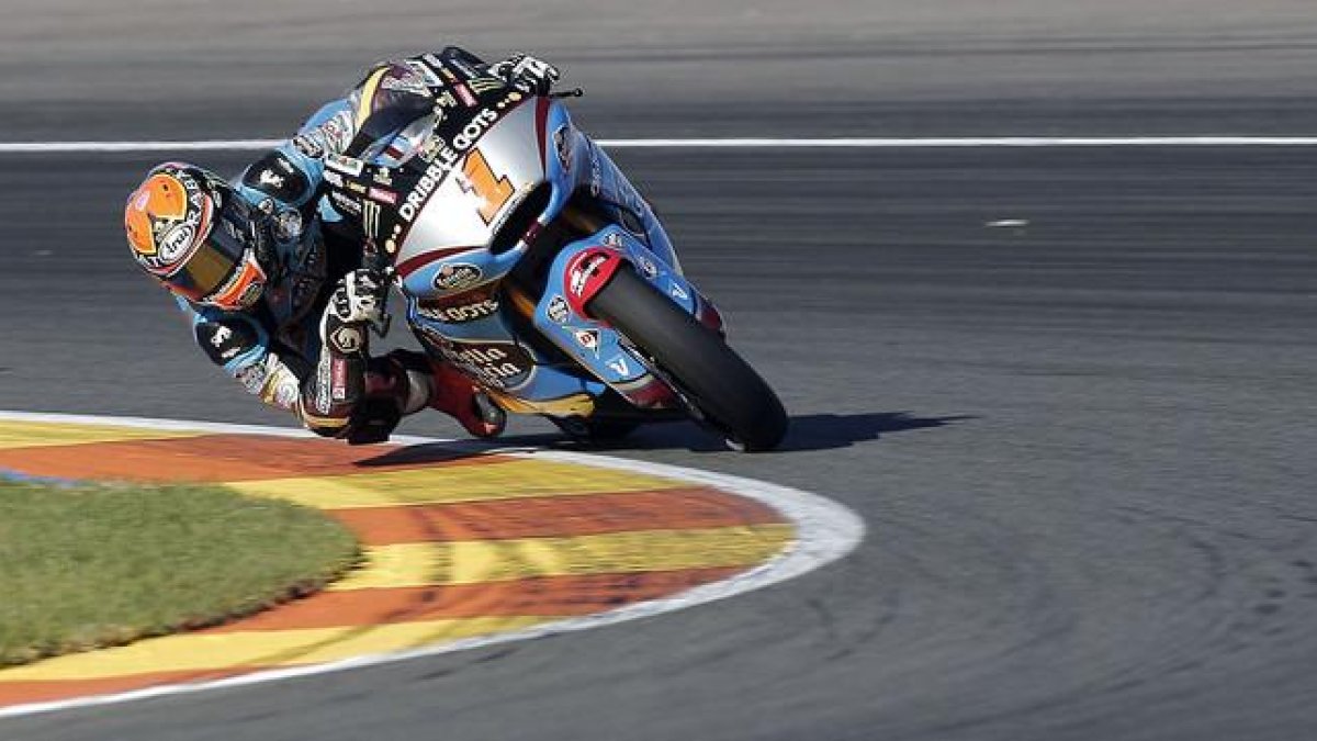 Esteve 'Tito' Rabat, en el circuito de Cheste.-EFE / MANUEL BRUQUE
