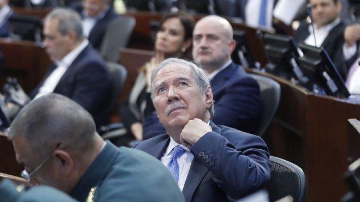 El Ministro de Defensa colombiano, Guillermo Botero.-EFE