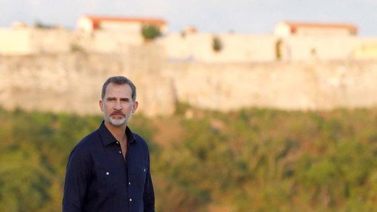 El rey Felipe, durante el viaje oficial a La Habana.-/ EFE / JUAN CARLOS HIDALGO