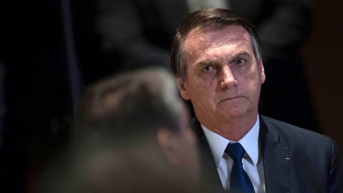 Jair Bolsonaro, presidente de Brasil.-AFP