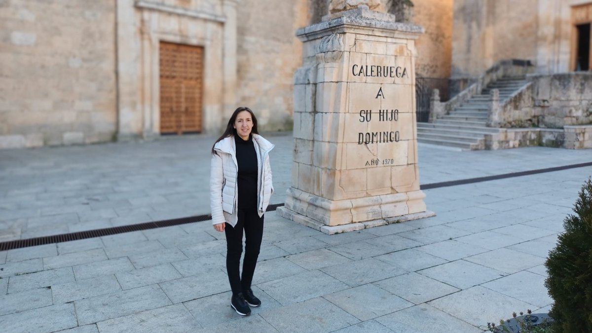 Lidia Arribas es la alcaldesa de Caleruega. L.V.L.