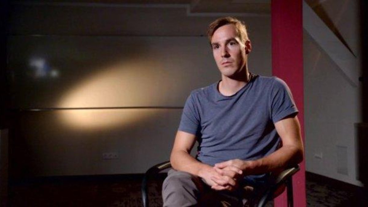 Johannes Dürr, en el reportaje de la cadena ADR.-TWITTER