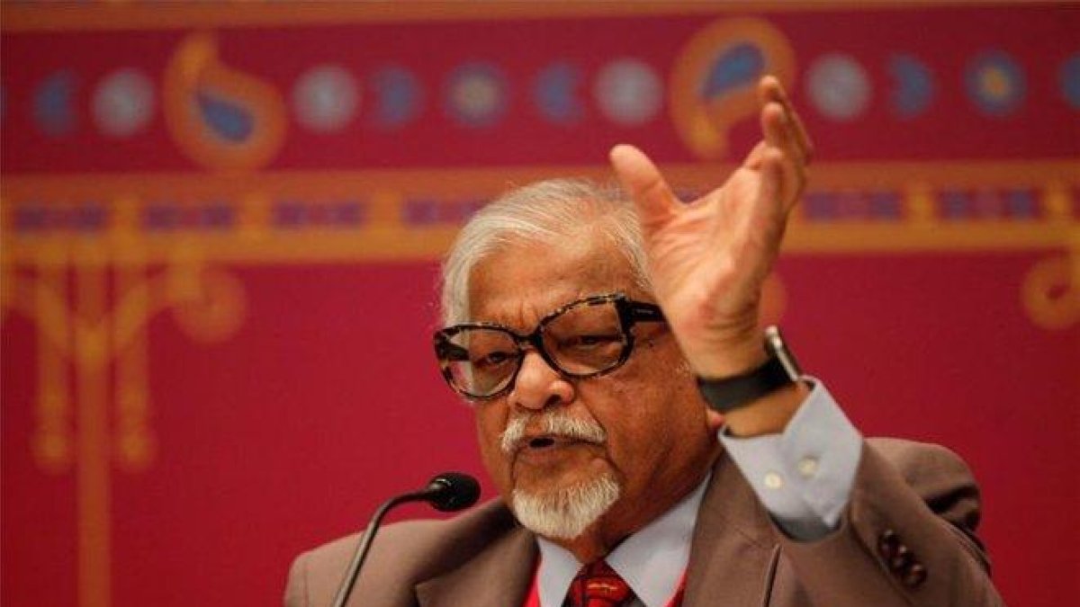 Arun Gandhi, nieto de Mahatma Gandhi.-EFE