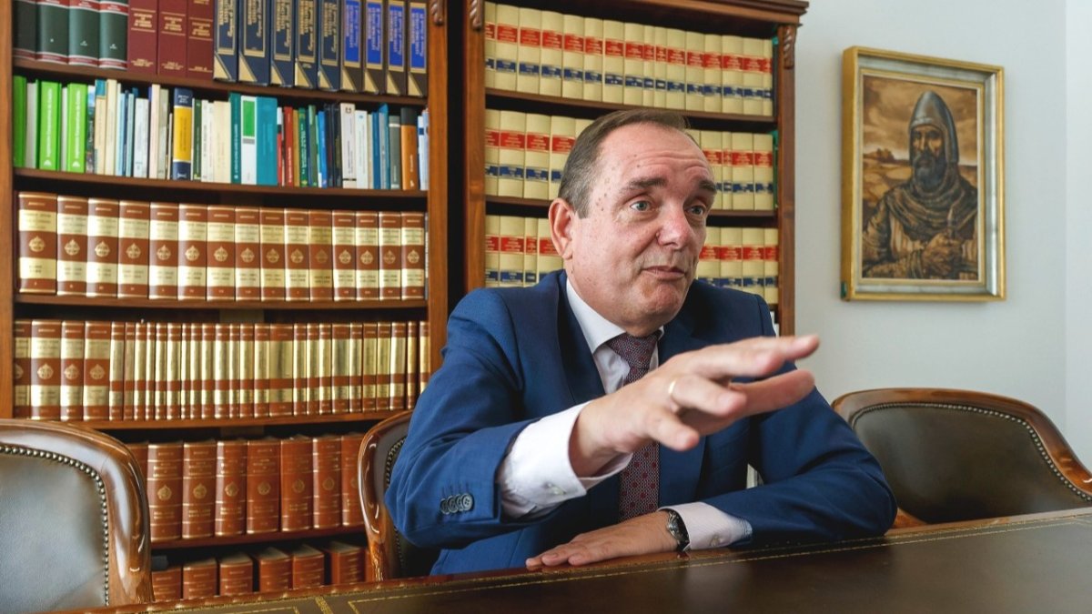 El director general de Cajaviva Caja Rural de Burgos, Ramón Sobremonte. SANTI OTERO