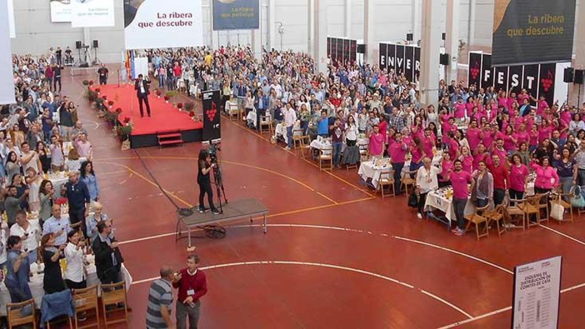 Los premios Envero es una de las citas de referencia en Aranda de Duero gracias a su elevado número de asistentes.-L.V.