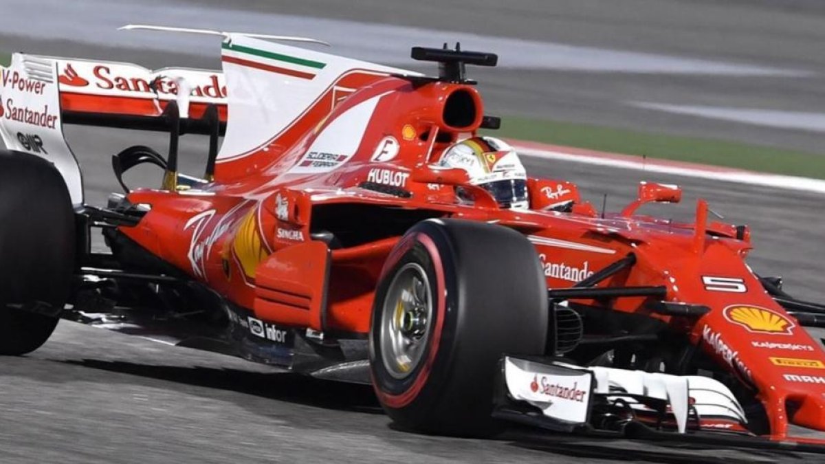 Sebastian Vettel (Ferrari), ganador en Baréin.-