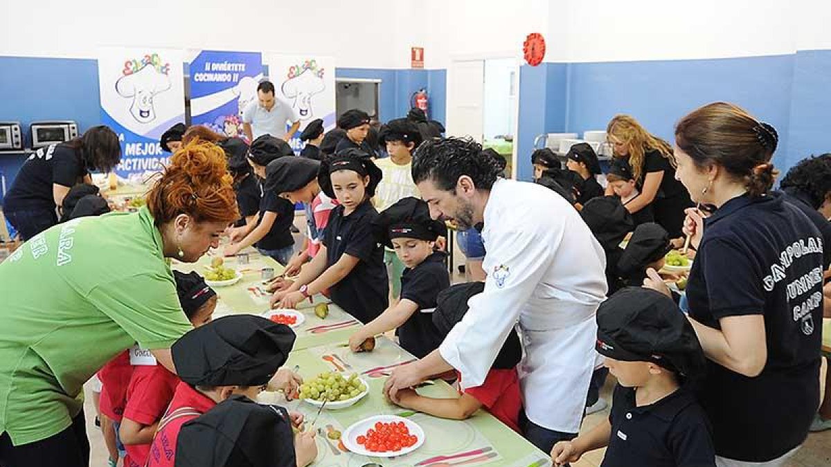 Actividad en el colegio Campolara.-RAÚL G. OCHOA