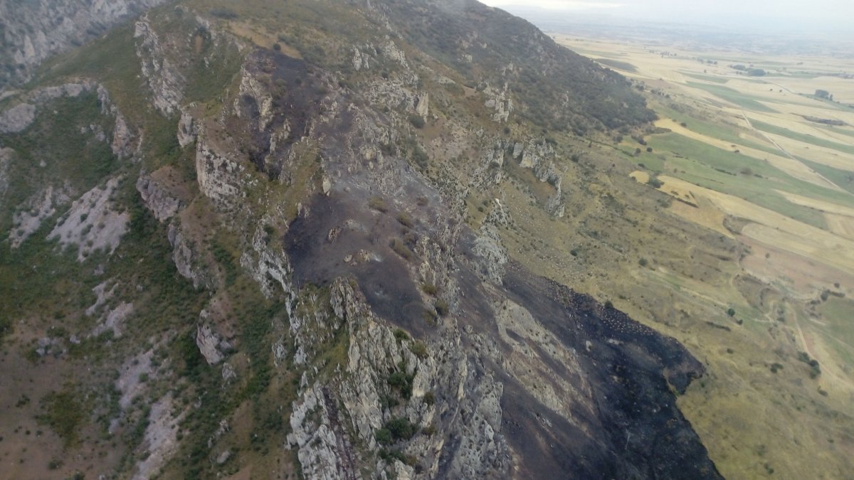 Baja a nivel 0 y se da por controlado el incendio declarado en Pancorbo. @naturalezacyl