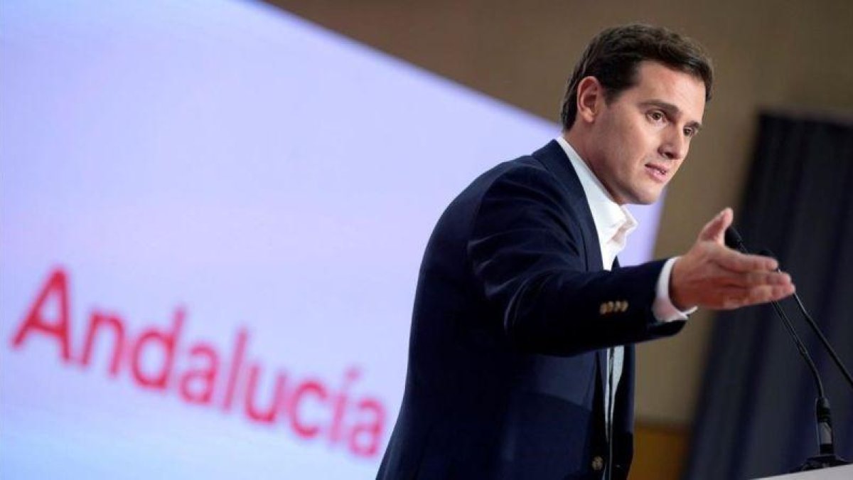 El presidente de Ciudadanos, Albert Rivera.-DANIEL PÉREZ / EFE