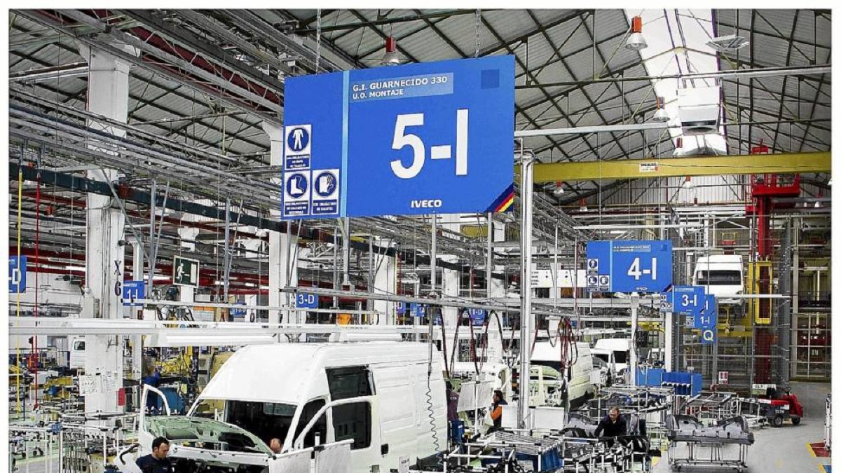 Planta de Iveco en Valladolid. - EL MUNDO