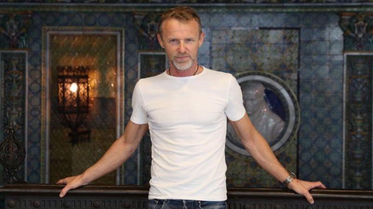 Jo Nesbo, la pasada semana en Madrid.-EFE / KIKO HUESCA