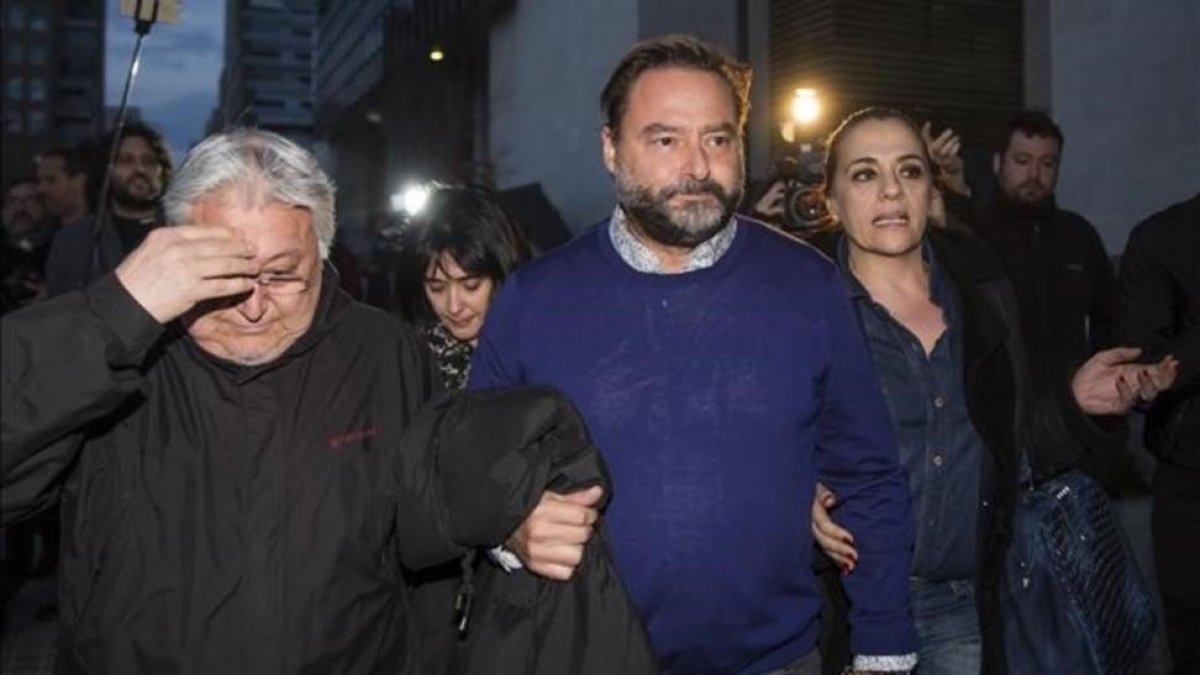 El empresario José Adolfo Vedri, cuando fue detenido en el marco de la operación Taula, el pasado 28 de enero.-MIGUEL LORENZO