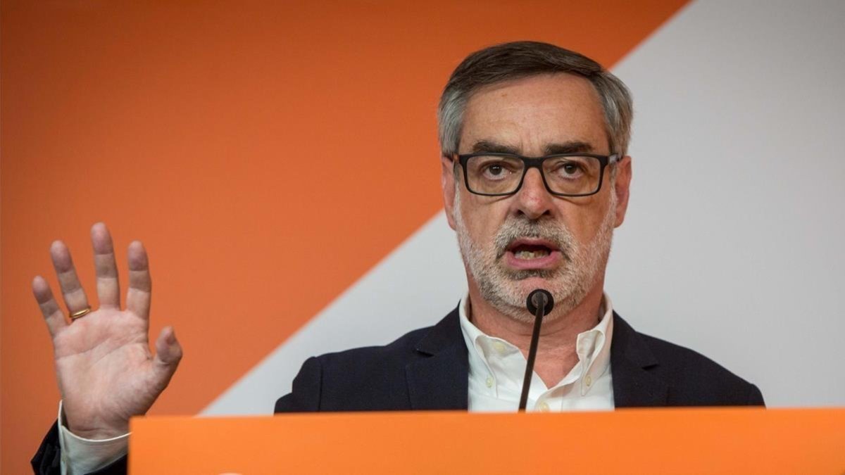 José Manuel Villegas, secretario general de Ciudadanos. /-BIEL ALINO