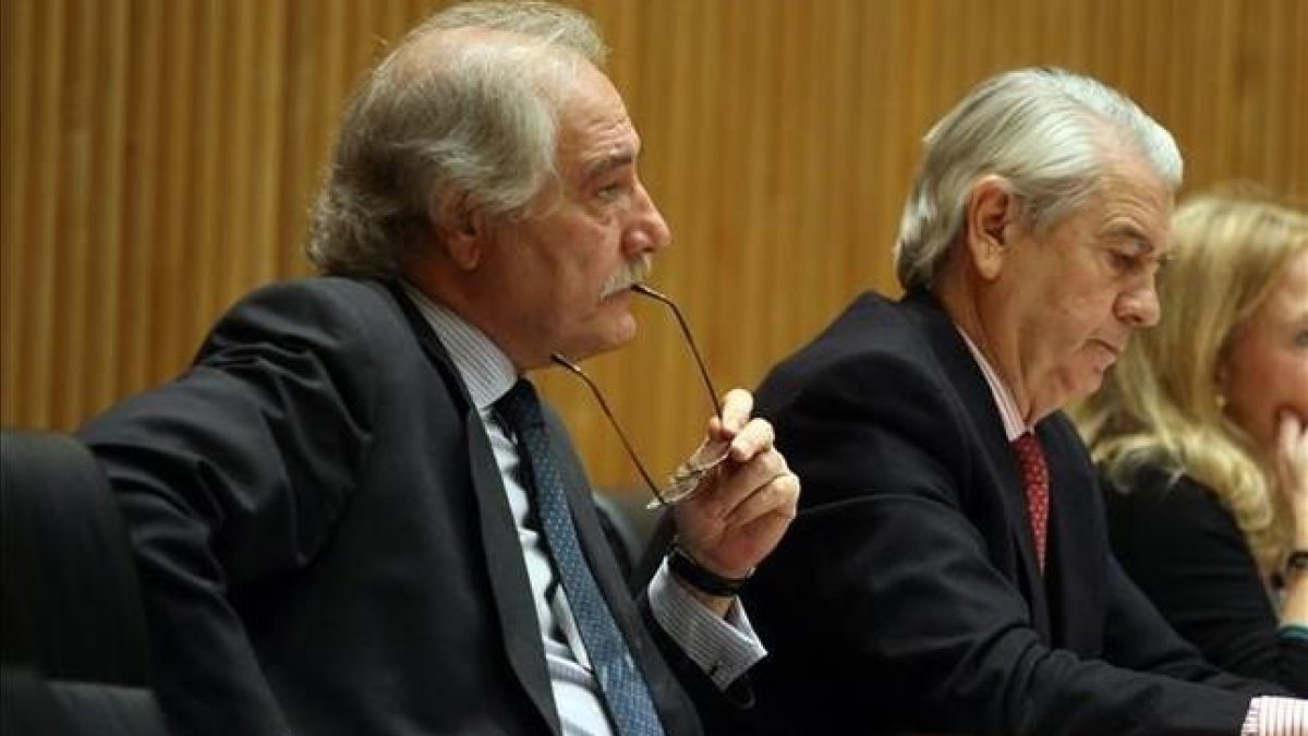 Hernandez Moltó en la comisión de economia del congreso en el 2012.-David Castro