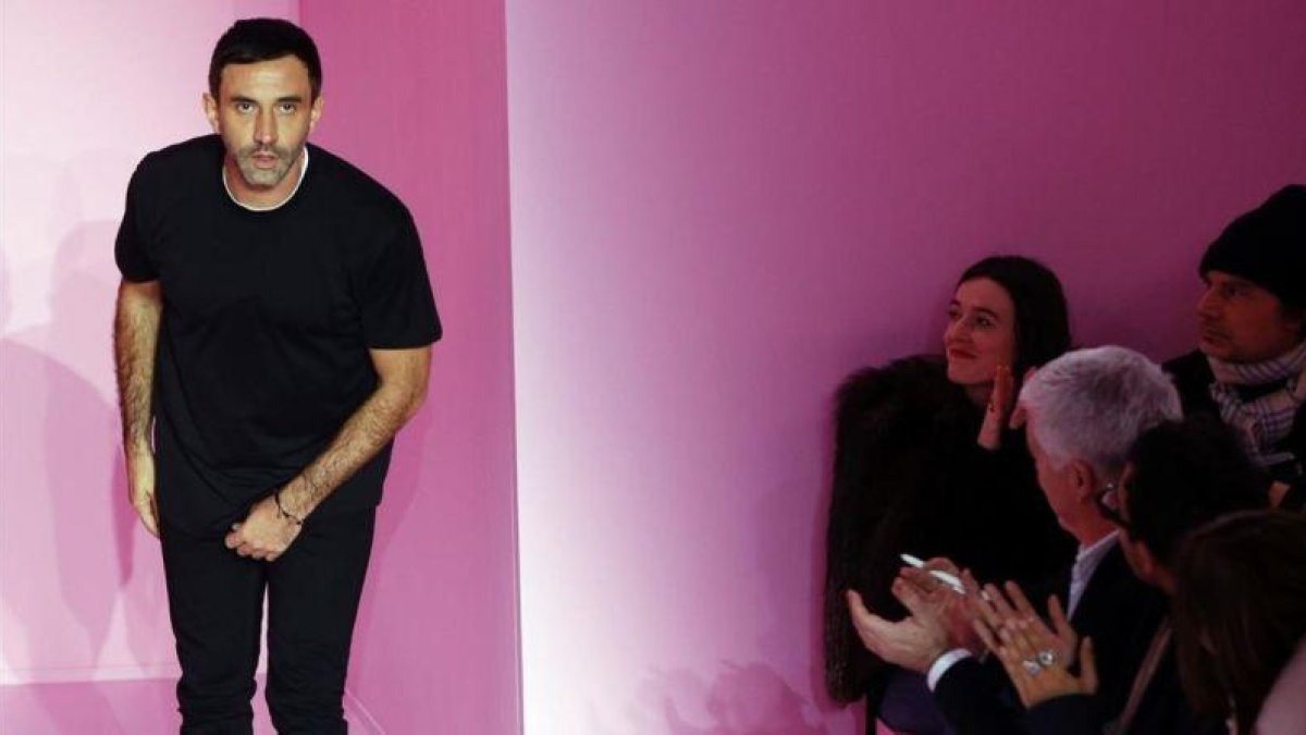 El diseñador Ricardo Tisci.-AFP / FRANCOIS GUILLOT