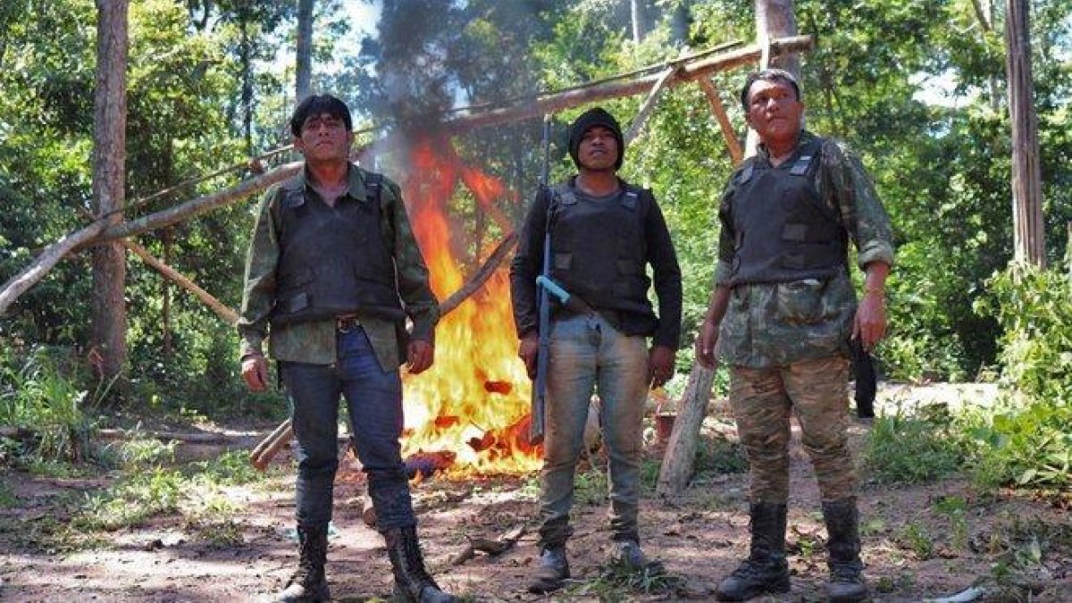 Ya van cuatro indígenas asesinados en mes y medio en la Amazonía brasileña.-AFP