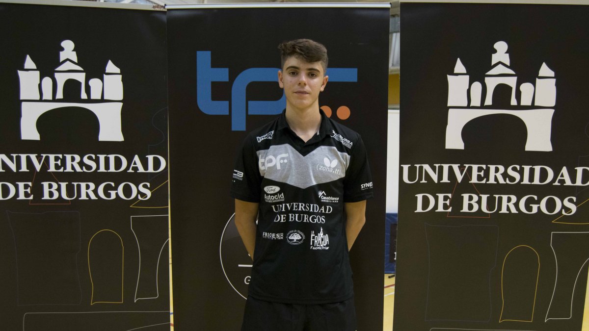 Miguel Núñez se asentará en el primer equipo. FOTO CEDIDA POR EL BURGOS TM