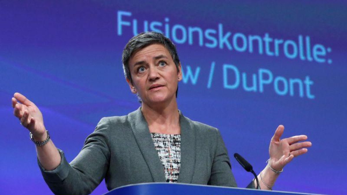 Margrethe Vestager.-YVES HERMAN (REUTERS)