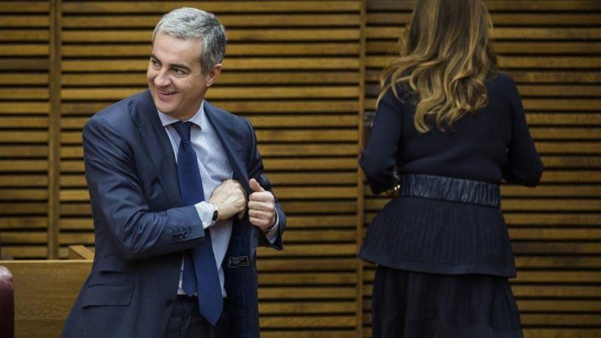 Ricardo Costa, en su etapa de diputado del PP valenciano, en el 2014.-MIGUEL LORENZO