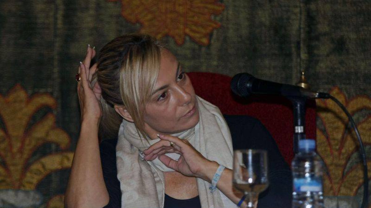 La alcaldesa de Alicante, Sonia Castedo, durante un pleno celebrado en octubre.-Foto: EFE