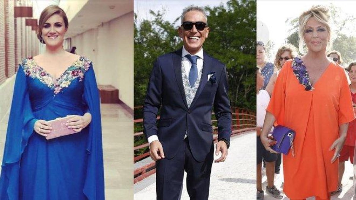 Carlota Corredera, Kiko Hernández y Lydia Lozano, tres de los invitados de la familia Sálvame.-¡HOLA!